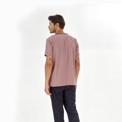 Dried Rose Silva Lux Lycra Single Top