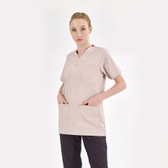 Cream Silva Lux Lycra Single Top