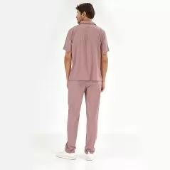 Gül Kurusu Polo Lüks Likra Takım