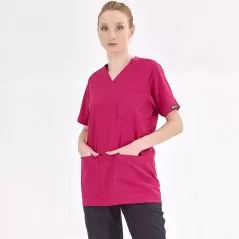 Sour Cherry Silva Lux Lycra Single Top