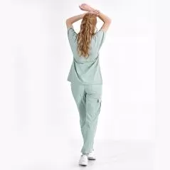 Mint Yeşili Jogger Lüks Likralı Greys Takım