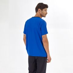 Sax Blue Silva Lux Lycra Single Top