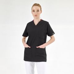Black Silva Lux Lycra Single Top