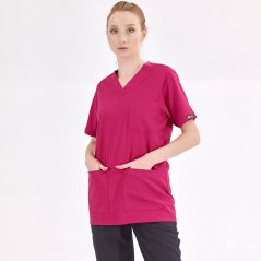 Sour Cherry Silva Lux Lycra Single Top
