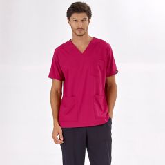 Sour Cherry Silva Lux Lycra Single Top