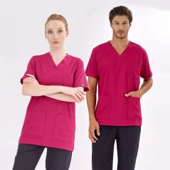 Sour Cherry Silva Lux Lycra Single Top