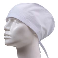 White Classic Surgical Cap