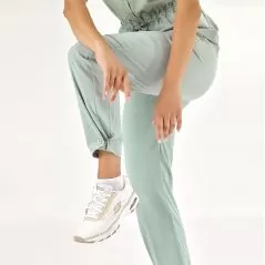 Mint Yeşili Retro Lüks Likra Takım