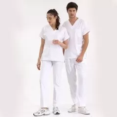 Beyaz Lüks Likralı Greys Takım