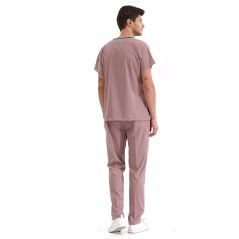 Dried Rose Lux Lycra Greys Suit