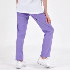Lilac  Lux Lycra Single Bottom Trousers