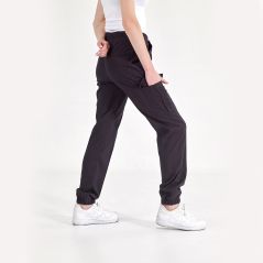 Black Jogger Lux Lycra Trousers