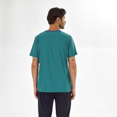 Light Petrol Green Silva Lux Lycra Single Top