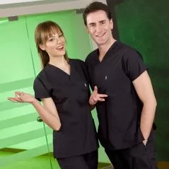 Black Dr Greys Tericoton Suit (Thin Fabric)