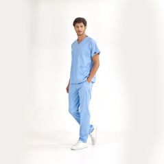 Light Blue Lux Lycra Dr. Greys Suit