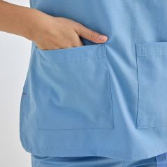 Light Blue Dr Greys Tericoton Suit (Thin Fabric)