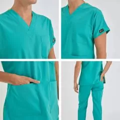 Benetton Green Dr Greys Tericoton Suit (Thin Fabric)