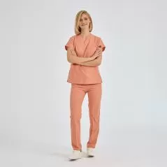 Salmon Dr Greys Tericoton Suit (Thin Fabric)