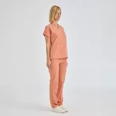 Salmon Dr Greys Tericoton Suit (Thin Fabric)