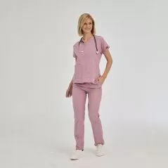 Dried Rose Dr Greys Tericoton Suit (Thin Fabric)