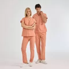 Salmon Dr Greys Tericoton Suit (Thin Fabric)