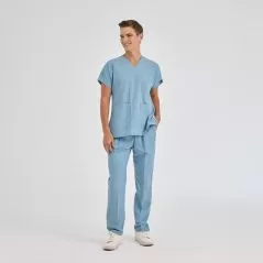 Smoke Gray Dr Greys Tericoton Suit (Thin Fabric)