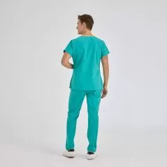 Benetton Green Dr Greys Tericoton Suit (Thin Fabric)