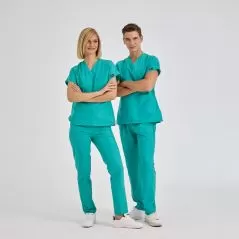 Benetton Green Dr Greys Tericoton Suit (Thin Fabric)