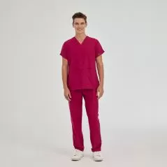 Sour Cherry Dr Greys Tericoton Suit (Thin Fabric)