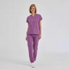 Purple Dr Greys Tericoton Suit (Thin Fabric)