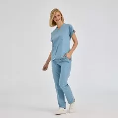 Smoke Gray Dr Greys Tericoton Suit (Thin Fabric)
