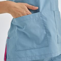 Smoke Gray Dr Greys Tericoton Suit (Thin Fabric)