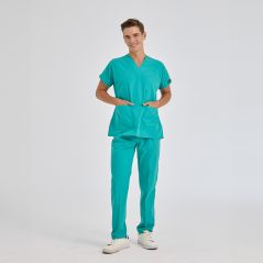 Benetton Green Dr Greys Tericoton Suit (Thin Fabric)