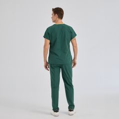 Hunter Green Dr Greys Tericoton Suit (Thin Fabric)