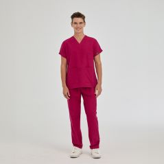 Sour Cherry Dr Greys Tericoton Suit (Thin Fabric)