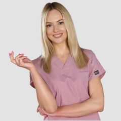 Gül Kurusu Dr Greys Terikoton Takım (İnce Kumaş)
