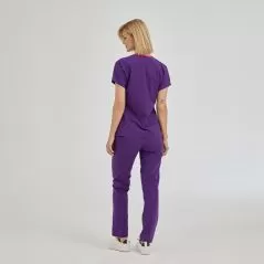 Special Purple Dr Greys Tericoton Suit (Thin Fabric)