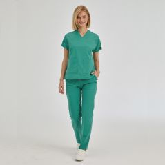 Ameliyathane Yeşili Dr Greys Terikoton Takım (İnce Kumaş)