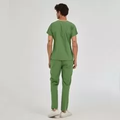 Pistachio Green Dr Greys Tericoton Suit (Thin Fabric)