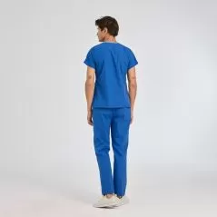 Sax Blue Dr Greys Tericoton Suit (Thin Fabric)