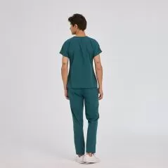 Petrol Green Dr Greys Tericoton Suit (Thin Fabric)
