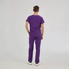 Special Purple Dr Greys Tericoton Suit (Thin Fabric)