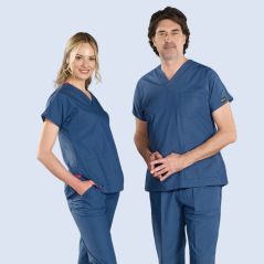 Petrol Blue Dr Greys Tericoton Suit (Thin Fabric)