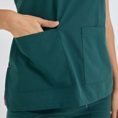 Petrol Green Dr Greys Tericoton Suit (Thin Fabric)