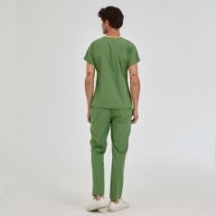 Pistachio Green Dr Greys Tericoton Suit (Thin Fabric)