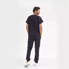 Lacivert Basic Lüks Likra Takım