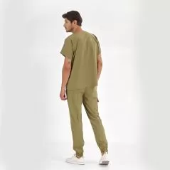Haki Basic Lüks Likra Takım