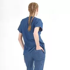 Kot Mavisi Tek Üst Medijean Dr. Greys Modeli (Gerçek Kot Kumaşı)