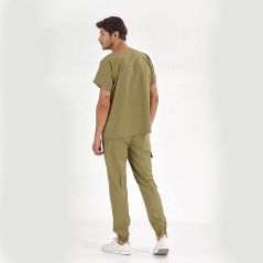 Khaki Basic Lux Lycra Suit