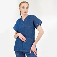 Single Upper Medijean Dr. Greys Model (Real Denim Fabric)